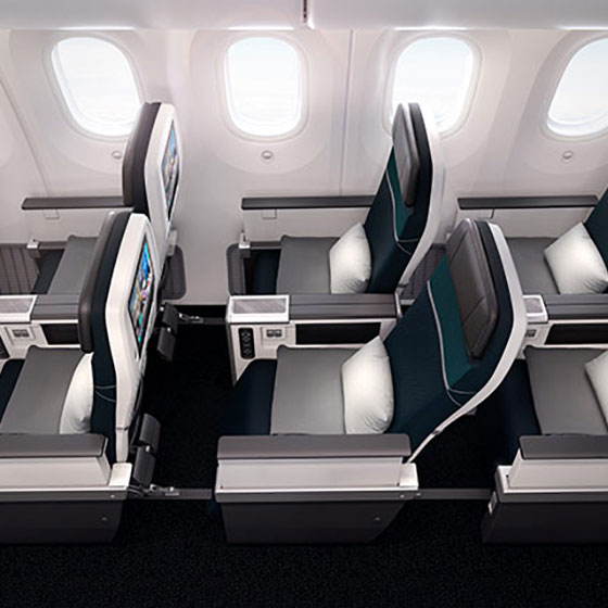 Premium cabin seats Premium cabin seats